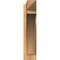 Ekena Millwork Thorton Smooth Arts and Crafts Outlooker, Western Red Cedar, 5 1/2"W x 24"D x 24"H OUT06X24X24THR03SWR - alternate 3